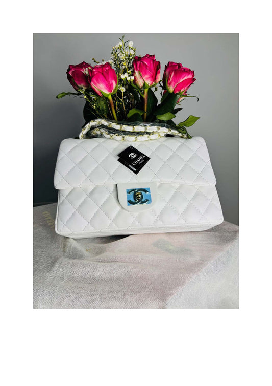 White CC. bag